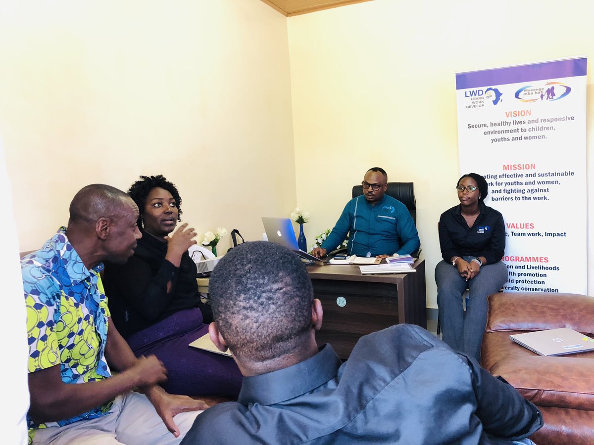 LwdWork's tweet photo. Today @LwdWork and @PlanRwanda staff are holding a meeting on Gender Mainstreaming and are evaluating how the #B4F Project should be more Gender sensitive and more inclusive through its implementation process.@GatsiboDistrict @BugeseraDistr @makewayprogram https://t.co/V6oECFHwqk