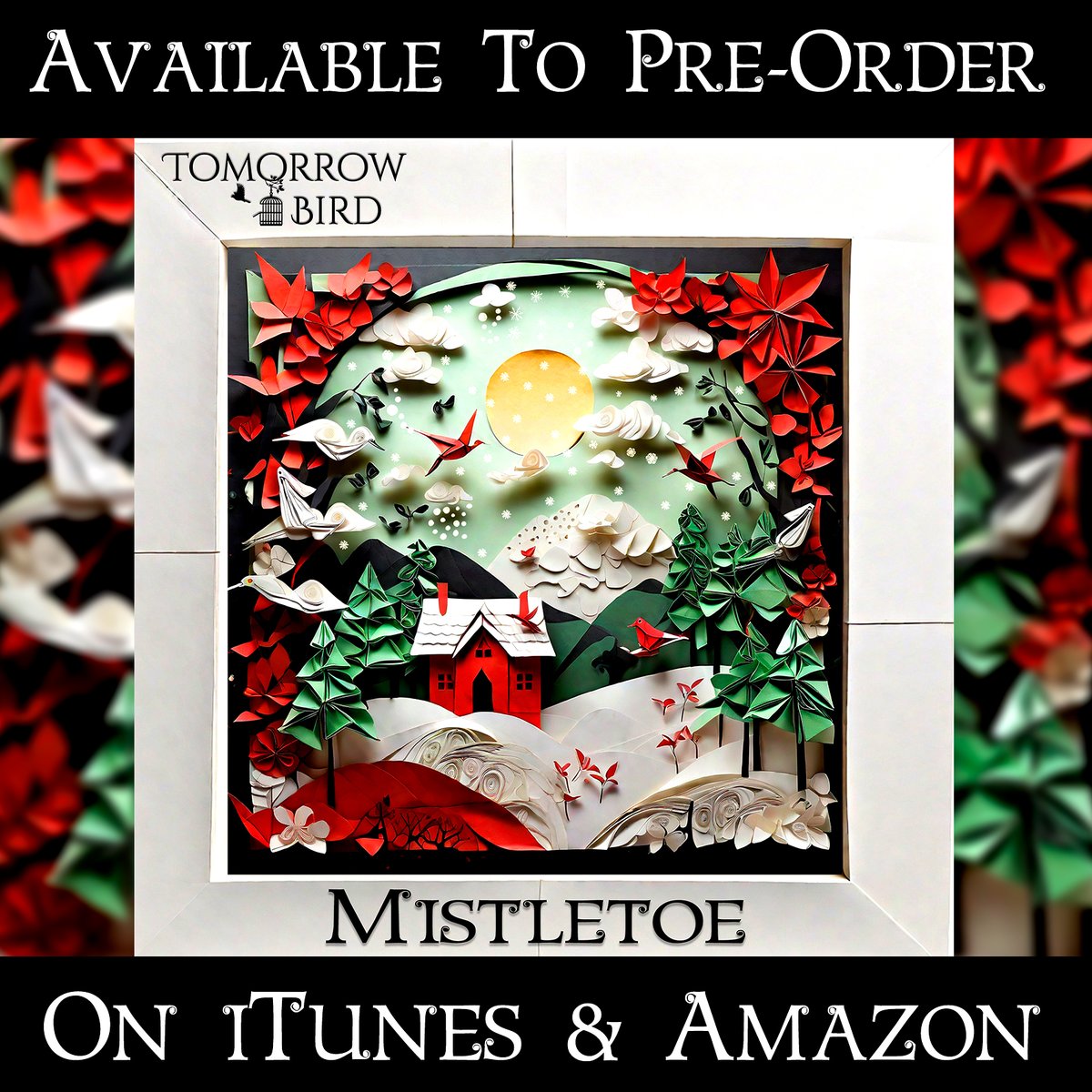 Tomorrow_Bird's tweet photo. Our Christmas album 'Mistletoe' is out in 1 week!! 😃

You can now pre-order it on iTunes or Amazon.
Grab yours today &amp; get the first track immediately🎄☃️

Just click the link below and choose your desired platform 😊🎶
https://t.co/risnxXhgEa https://t.co/2vYXtApZqR