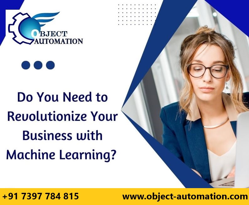 obj_auto's tweet image. If you feel that revolutionizing your business with Machine Learning is the need of the hour, train your workforce with Corporate Training in Machine Learning, and/or other technologies. Just connect with us to know more.
#ObjAuto #MachineLearningRevolution #ObjectAutomation