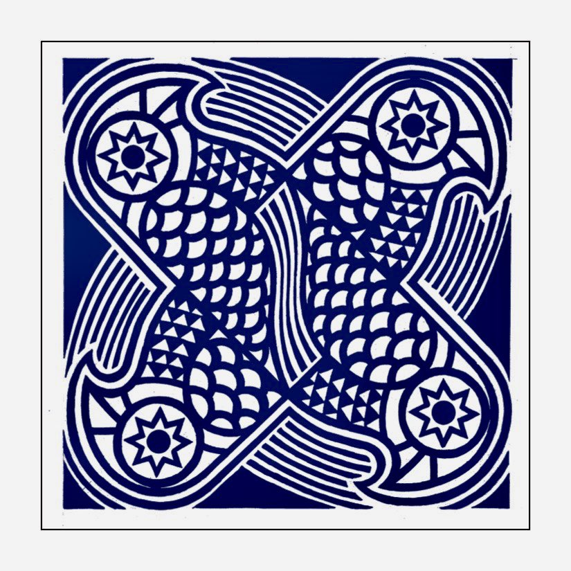 FryArtGallery's tweet image. ‘Eyes of the Fry’ the superb design by Hugh Ribbans for the Fry Art Gallery Annual Sale is available this weekend (12-4pm, 18-19 November) as a limited edition Linocut. Join us at our Castle St gallery, Saffron Walden #printmaker #britishdesigner #artsale #essexevents