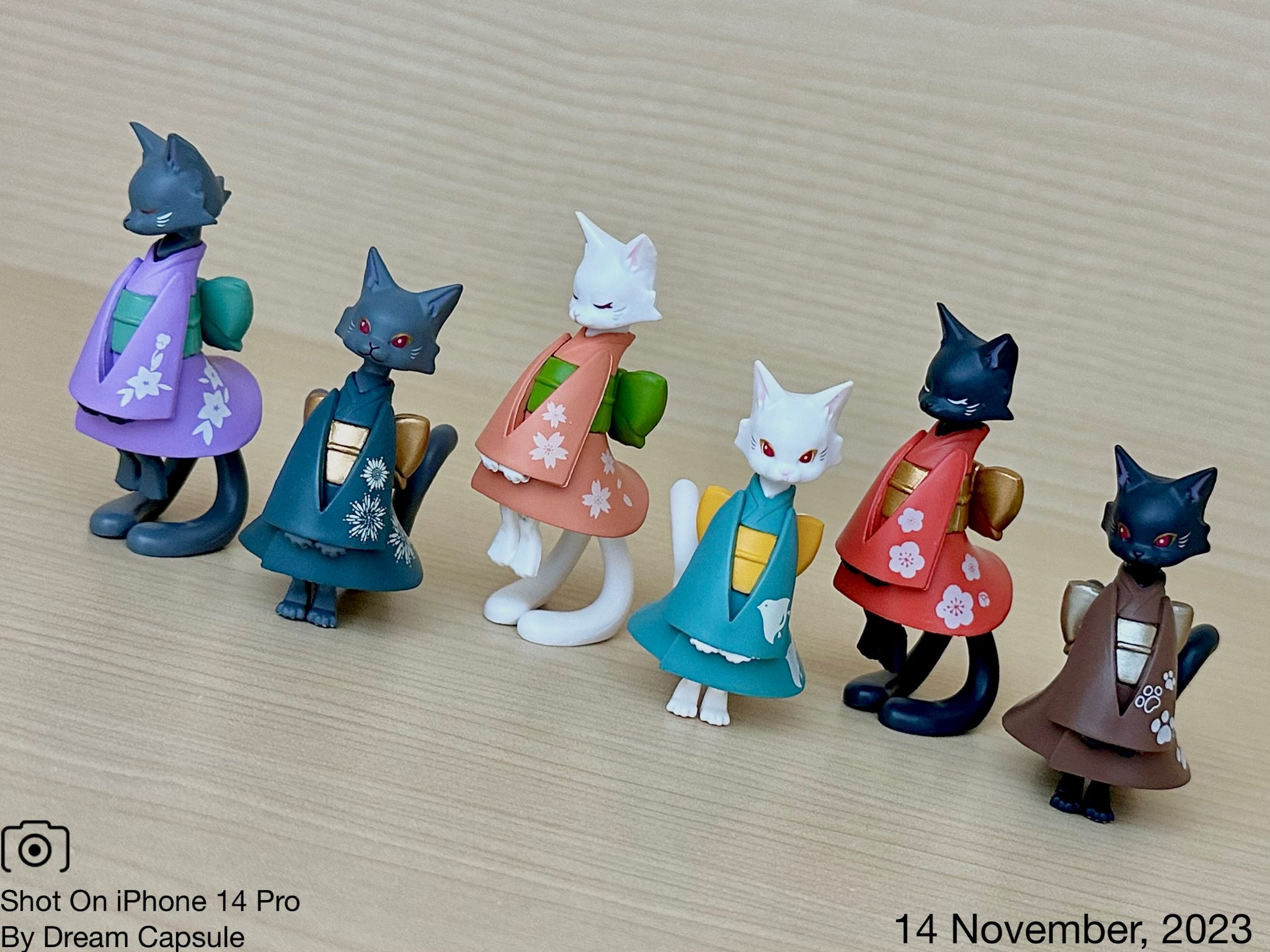 Amazon.co.jp: 着物を着たねこまた 電脳大工 和装猫又 全6種