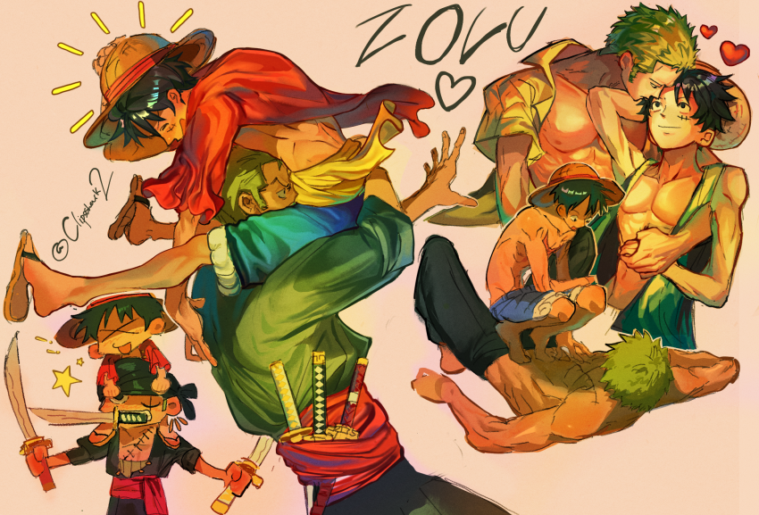 clipsshark2's tweet photo. ✨💗  #ONEPIECE #Zolu https://t.co/3F426aYZ1F