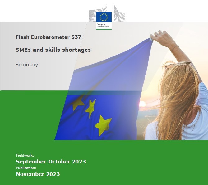 New survey on 'SMEs and skills shortages' just published europa.eu/!dxtXVy