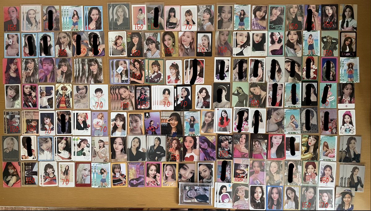 nasamichwan's tweet photo. wts lfb 

twice nayeon signal jirit photocard

250 ea 
2nd pic 90 ea

minimum of 4 pcs from second pic
will prio getting more https://t.co/rk0Uaouph4