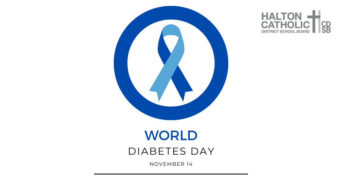 November 14th is World Diabetes Day. Today, we raise awareness &amp; show support for those living with diabetes! 💙 #WorldDiabetesDay