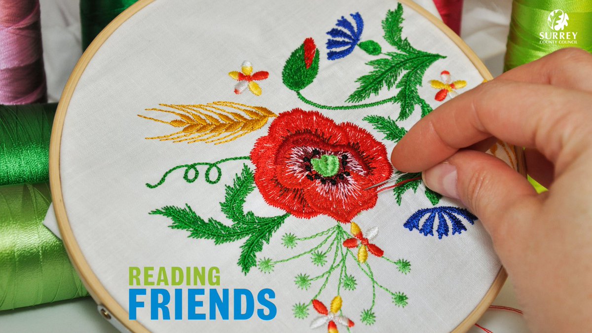 Surrey Libraries UK (@surreylibraries) on Twitter photo Egham Library hosts a craft and chat Reading Friends group every Tuesday from 10am - 12pm (term-time only).
Bring along a craft project to work on while you chat, talk about books and tell stories. It's friendly, informal and free!
<a href="/readingagency/">The Reading Agency</a> <a href="/EghamLib/">Egham Library</a>
#ReadTalkShare Egham Library hosts a craft and chat Reading Friends group every Tuesday from 10am - 12pm (term-time only).
Bring along a craft project to work on while you chat, talk about books and tell stories. It's friendly, informal and free!
<a href="/readingagency/">The Reading Agency</a> <a href="/EghamLib/">Egham Library</a>
#ReadTalkShare