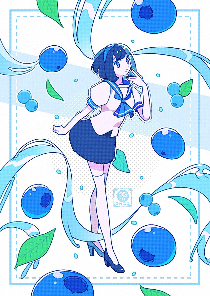 tenteko_mai51's tweet image. blueberry