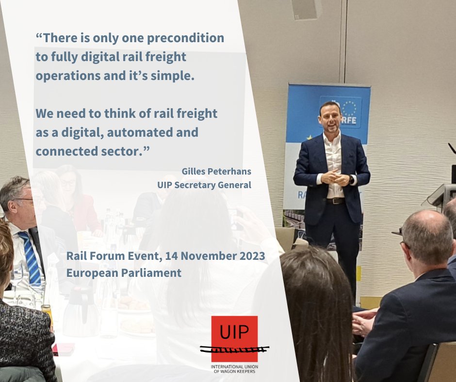 How do we render #railfreight more competitive ? More capacity, efficiency, safety can only come with the #digitalisation &amp; #automation of operations! #DAC