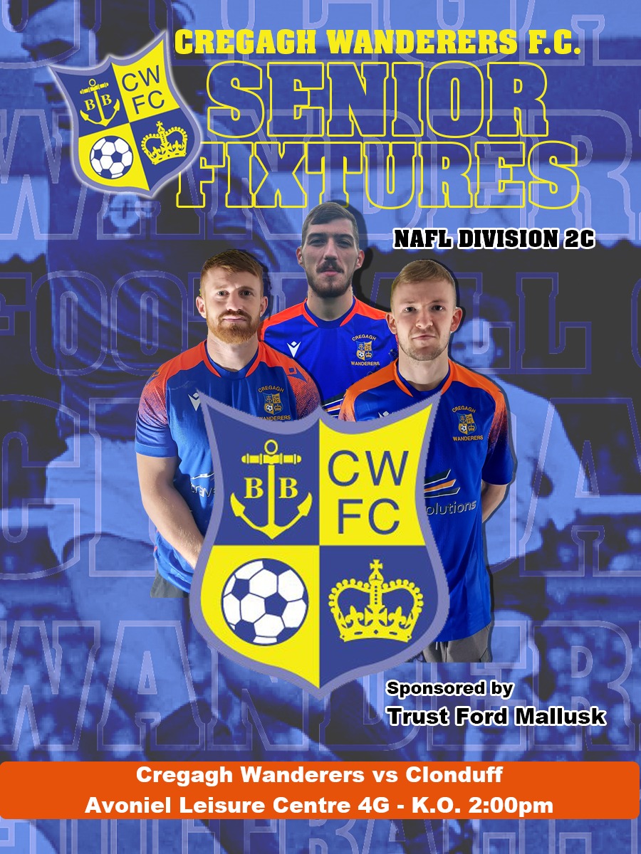 martiallison's tweet photo. The @CregaghW_FC senior team take on Clonduff at Avoniel Leisure Centre 4G on Saturday 18th November, K.O. 2:00pm #cregaghwanderersfc #football #NorthernIreland #avonielleisurecentre https://t.co/lZ4r0MCXUn
