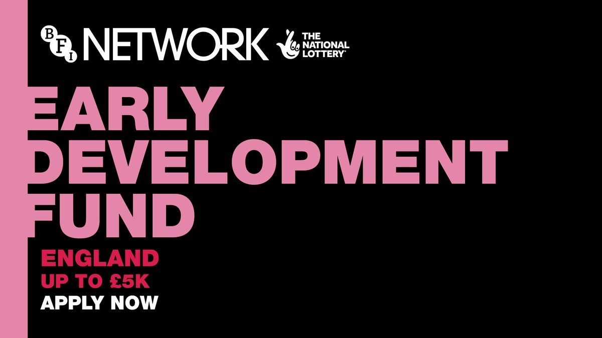 bfinetwork's tweet image. The Early Development Fund deadline is approaching! 🗓️EDF supports emerging writers in crafting feature project treatments ✨ 

🚨 Deadline: Thurs 30 Nov at 12pm
 
Check if you're eligible: bit.ly/3tzEpFY

Audio guidelines are available: bit.ly/49wEkn3