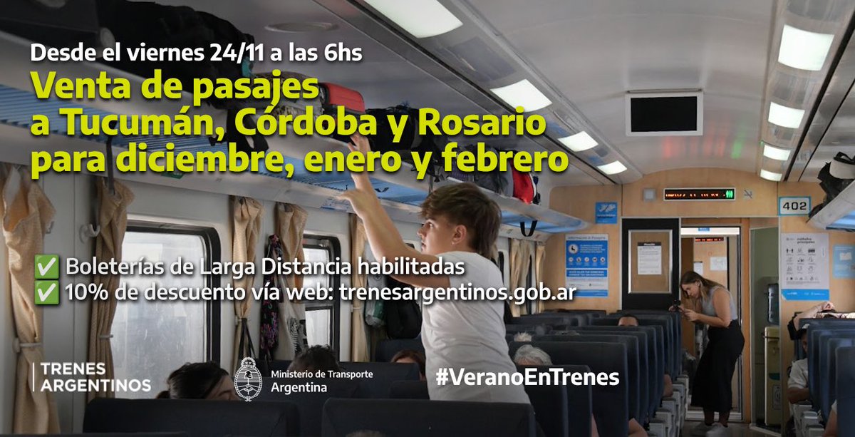 Trenes Argentinos tweet media
