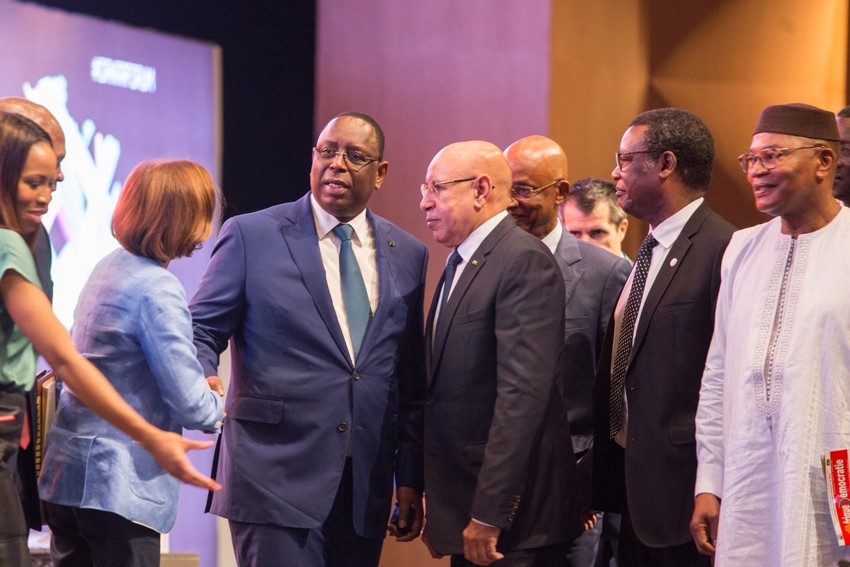 Forum International de Dakar tweet media