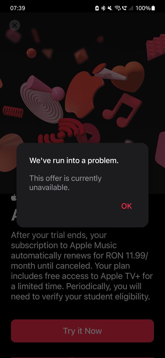 nyqwzn's tweet photo. Neither me, or any of my friends that use a student's id for their subscription can get past the verification this year. . . Any help? @Apple @AppleMusic https://t.co/IcmnJdAUNk