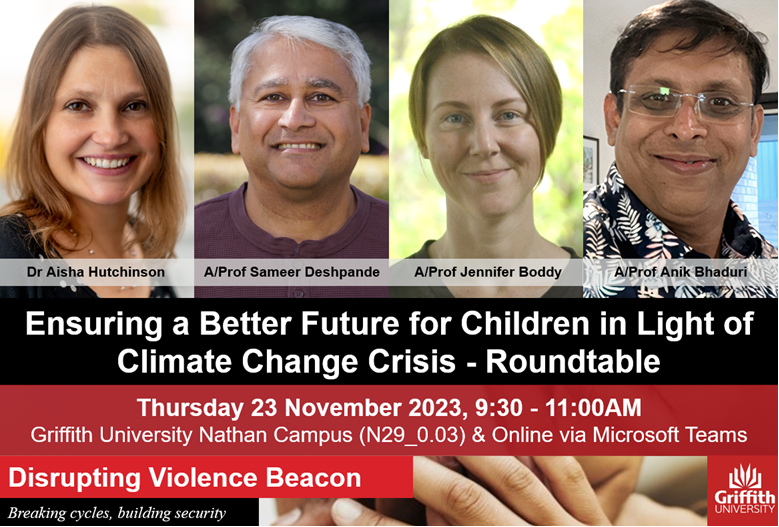 We are thrilled to host a discussion on the relationship between the #climatecrisis &amp; well-being of children, the mechanism through which children and families are impacted, and the role of climate change mitigation and adaptation strategies in protecting children and families.