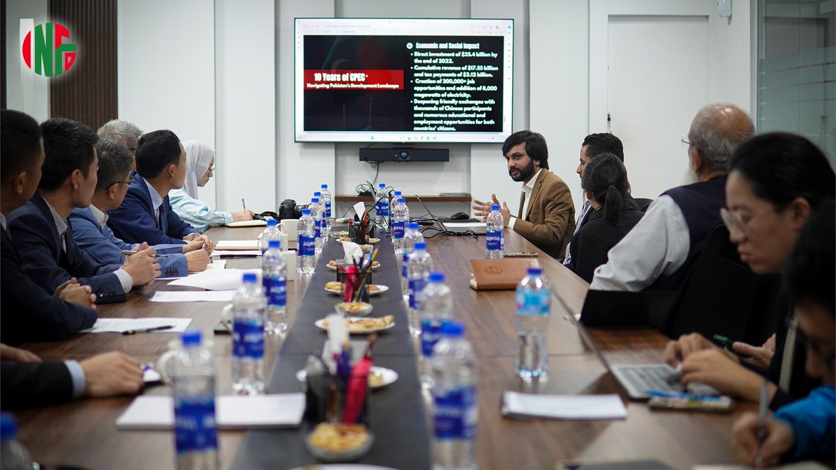 IN PICTURES:- The second round of the Infodor Media Salon on CPEC successfully concluded in Islamabad, focusing on the decade of CPEC's transportation infrastructure sector. Chinese enterprises like Power China, CRBC, CSCEC, CNIC, CCCC, CHEC, and CREC participated, highlighting