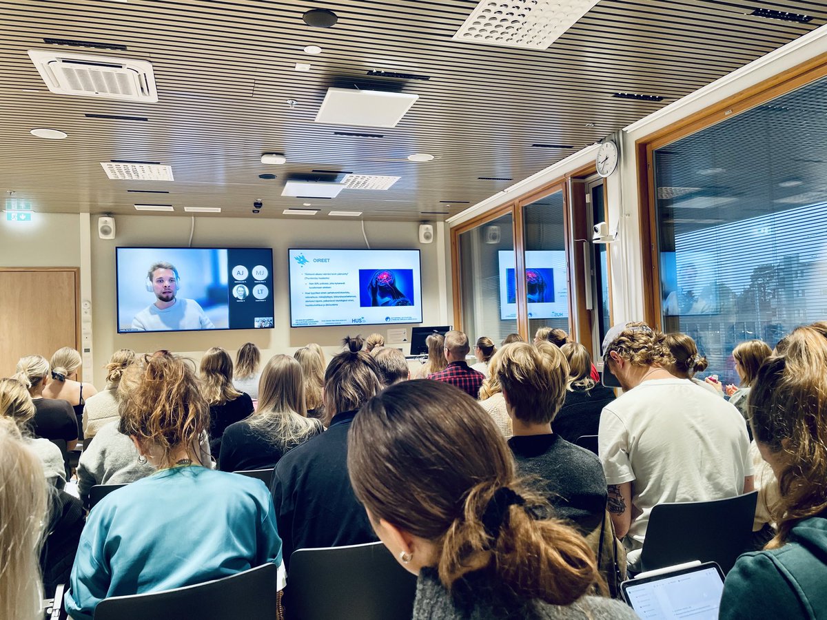 Siltasairaalan neurokirurgian aamu alkoi Uudessa-Seelannissa postdoc-vaihetta tekevän &amp; neurokirurgiaan HUSissa erikoistuvan LT Ilari Rautalinin etädosenttiluennolla.

Aiheena lukinkalvonalainen verenvuoto ja kuulijoina kandidaatteja, erikoistuvia ja erikoislääkäreitä.
#tiede