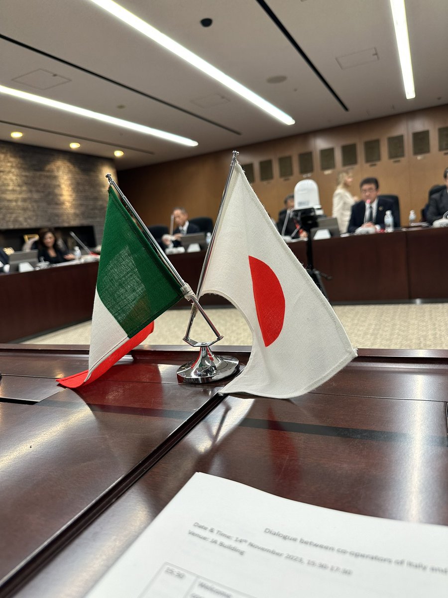 Comincia il confronto tra la cooperazione emiliano-romagnola e quella giapponese 🇯🇵🇮🇹

#tokyo #emiliaromagna #japan2023