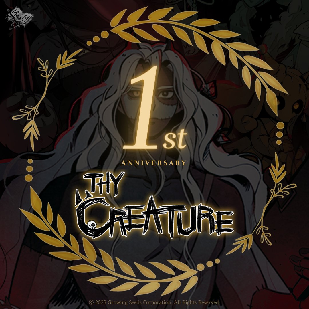 Happy 1st Anniversary, #ThyCreature! We thank everyone who joined the Nameless Creature's harsh adventure in nepe tower! 11월 15일은 #다이크리쳐 첫 출시 기념일입니다. 이름없는 괴물의 힘겨운 모험을 함께해주신 모든 분께 감사드립니다. #MazM