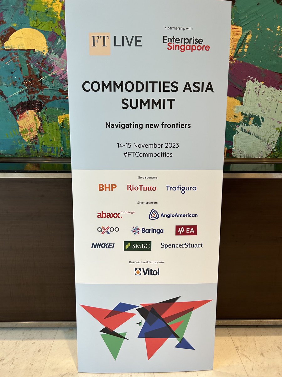 JoeRaia5's tweet image. Great to be back in our Exchange ‘hometown’ and to partner once again with the FT for their commodities summit. #abaxx #commodityfutures #smartermarkets