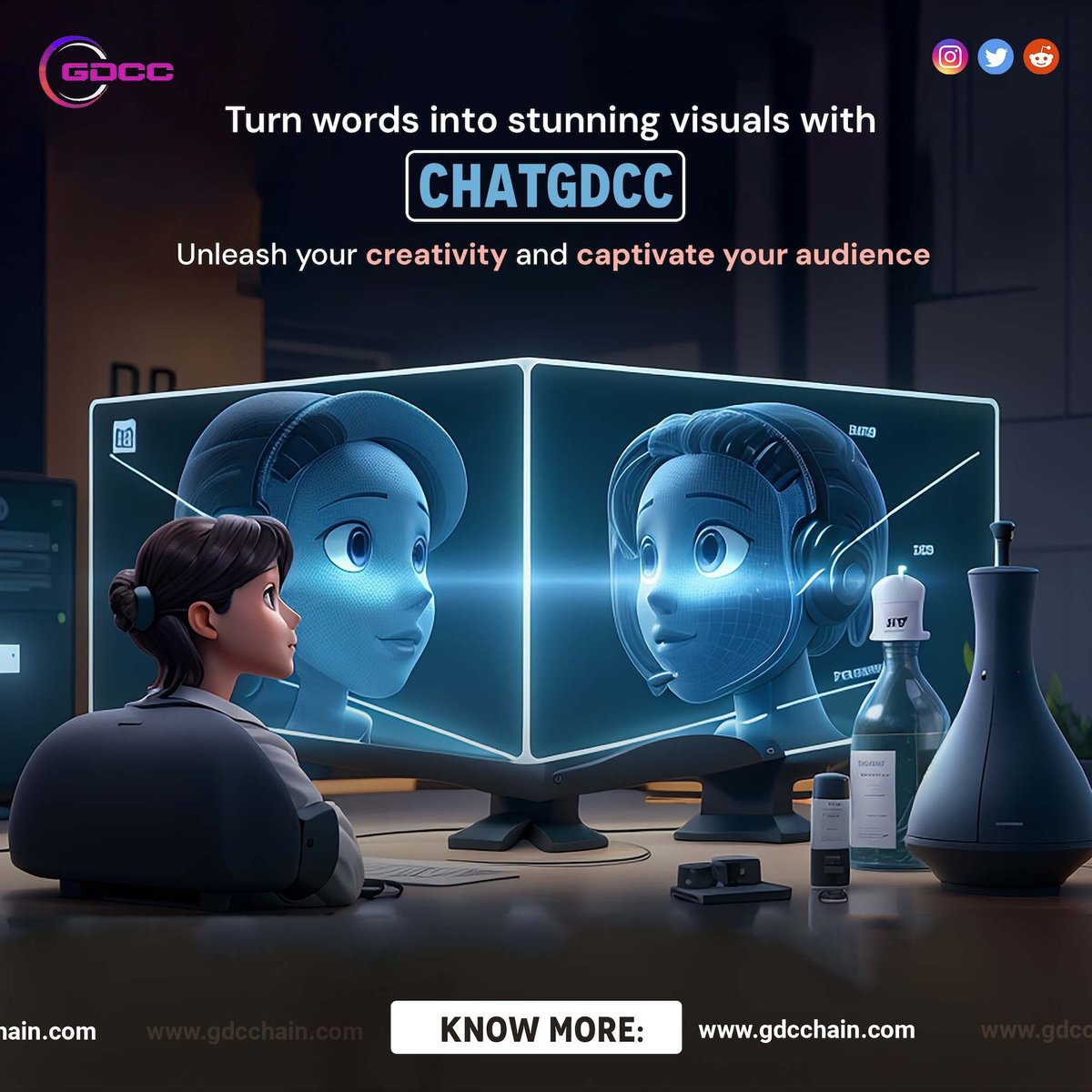cluster_coin's tweet photo. Join the conversation! Chat GDCC is where the GDCC community comes together to share ideas, experiences, and visions for the future.
.
🌐: https://t.co/6AIm9aSIgU
.
#gdcc #gdccecosystem #gdcchain #chatgdcc #ContentCreator #aitools #ai #technology #imagetools #aitools #aitools2023 https://t.co/KG70IC6cvl