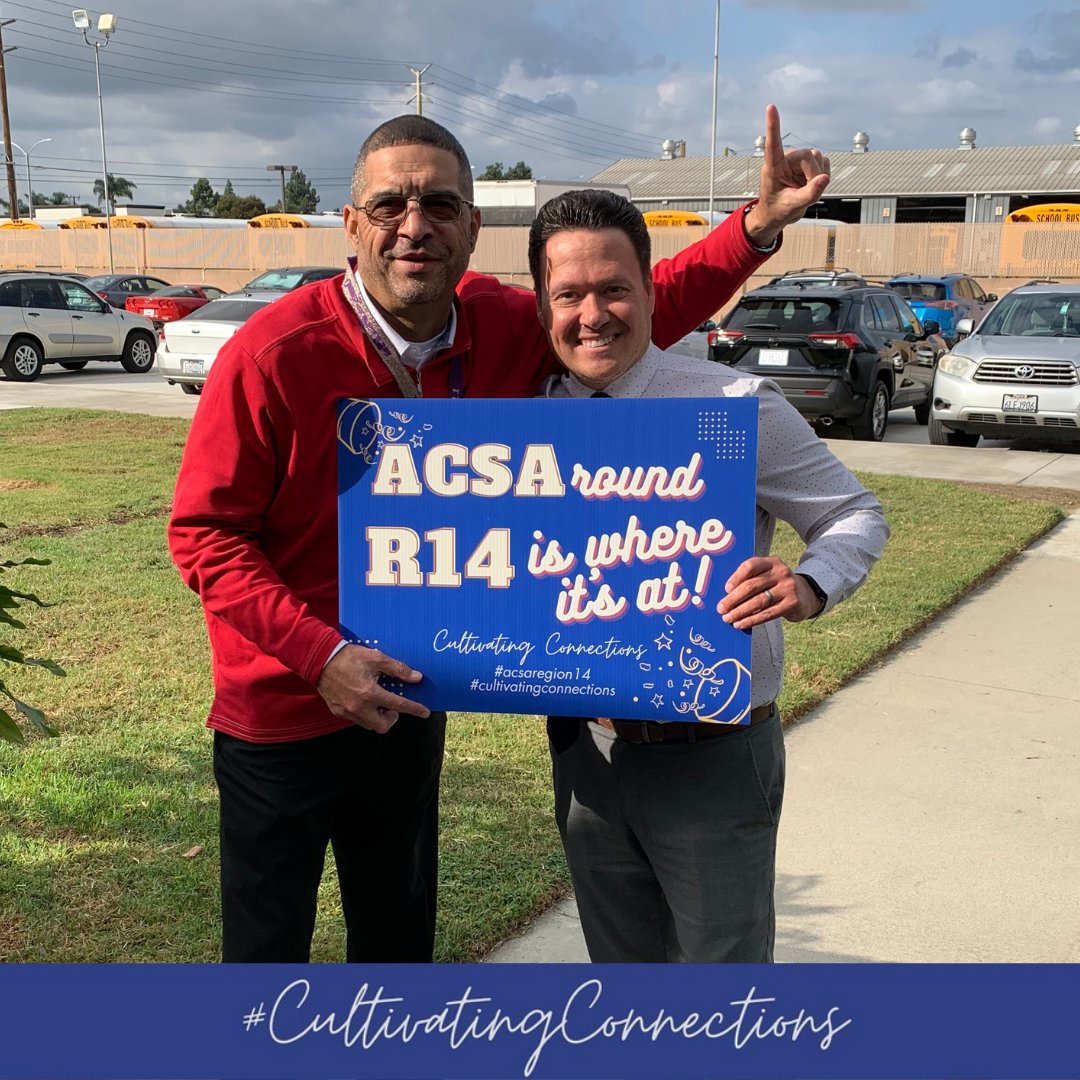 ACSA Region 14 (@acsaregion_14) on Twitter photo Christopher Morton and Michael Gotto are #cultivatingconnections in <a href="/nlmusd/">Norwalk-La Mirada Unified School District</a>
#acsa #r14 #acsaregion14 #cultivatingconnections #acsaround Christopher Morton and Michael Gotto are #cultivatingconnections in <a href="/nlmusd/">Norwalk-La Mirada Unified School District</a>
#acsa #r14 #acsaregion14 #cultivatingconnections #acsaround
