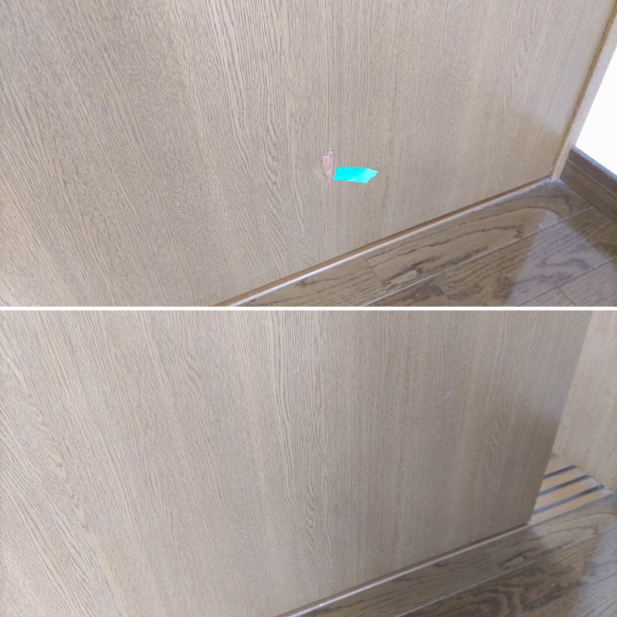 tr_sma's tweet photo. 賃貸マンションの補修
建具と床のキズ補修です。 https://t.co/QHOV6nB4w9