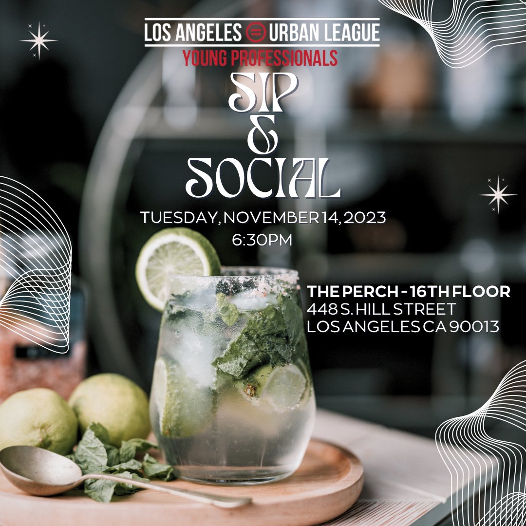 Join us on Tuesday, November 14, 2023 at The Perch Los Angeles to network with Los Angeles finest Young Professionals!

RSVP Here: linktr.ee/laul_yp