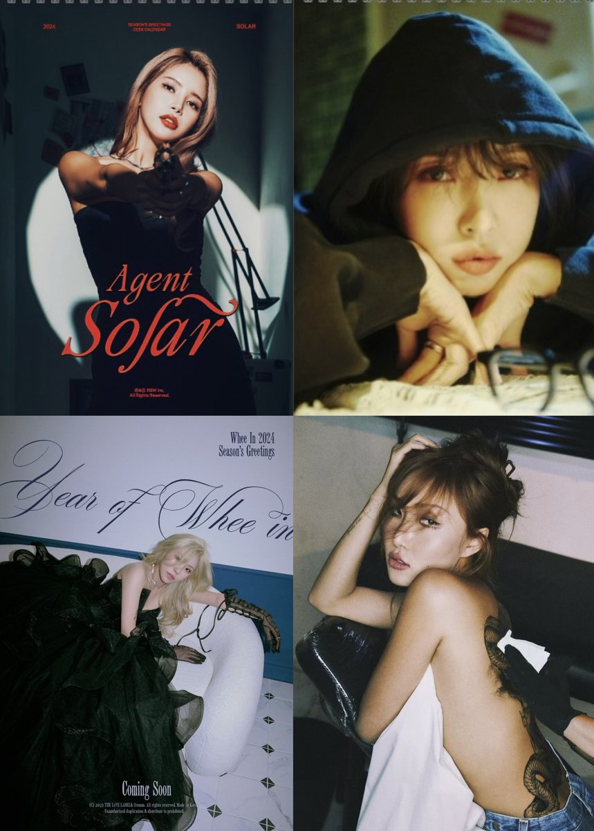 wheeix's tweet photo. MAMAMOO’S  SOLO 2024 SEASON’S GREETINGS 💸💸💸💸 https://t.co/zlQu18nNU1