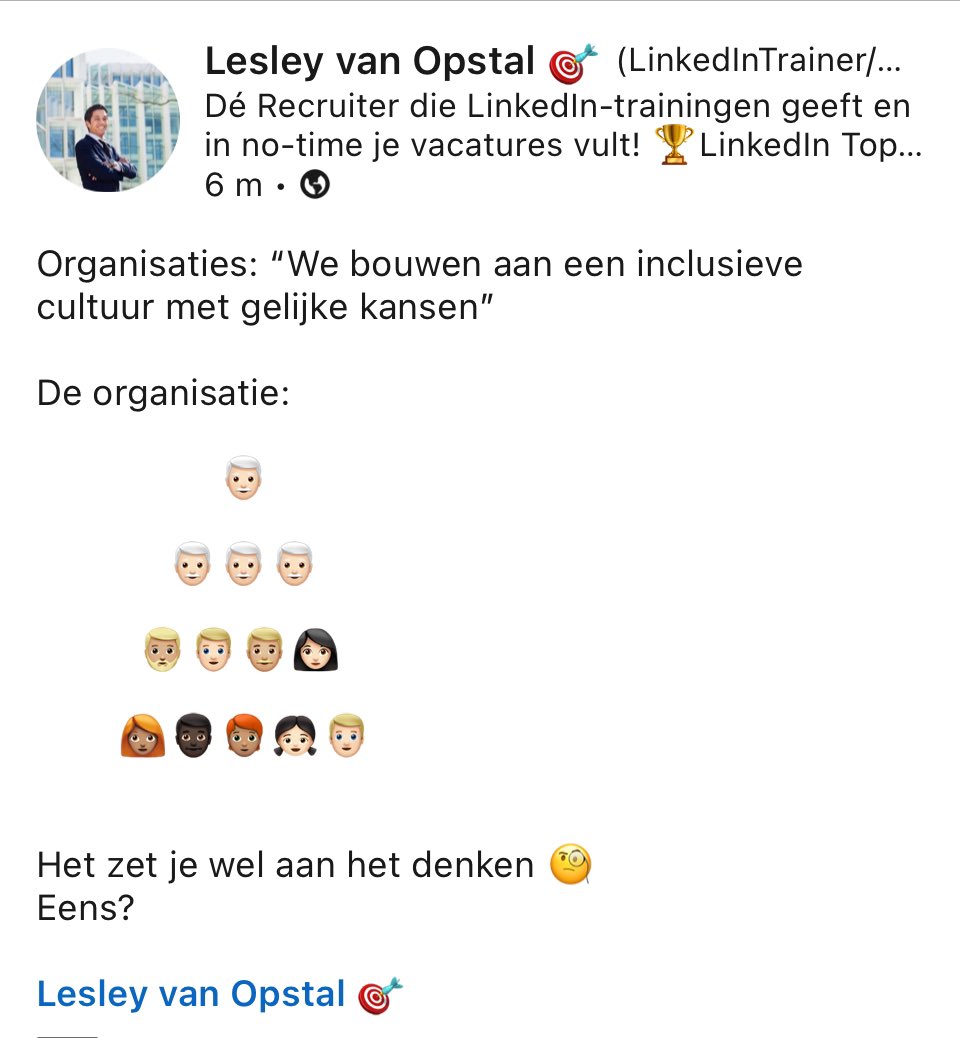 #inclusie #diversiteit