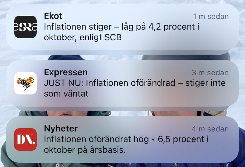 Nu får medierna ta och samordna sina inflationsmått! Otroligt förvirrande…