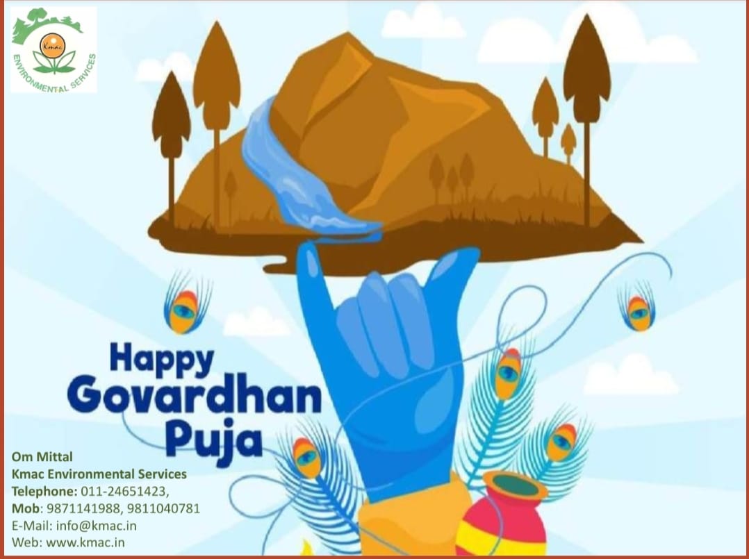 Kmac_team's tweet photo. Goverdhan Puja is an auspicious day filled with faith and prayers. May this day bring in your life all the things that are dear to you. Happy Goverdhan Puja!
#kmacenvironmentalservices
#happygovardhan2023🙏🙏 https://t.co/I57lPV3eTq