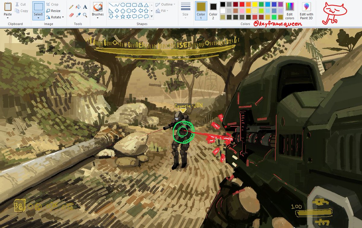 keyframequeen's tweet image. im about to do something funny