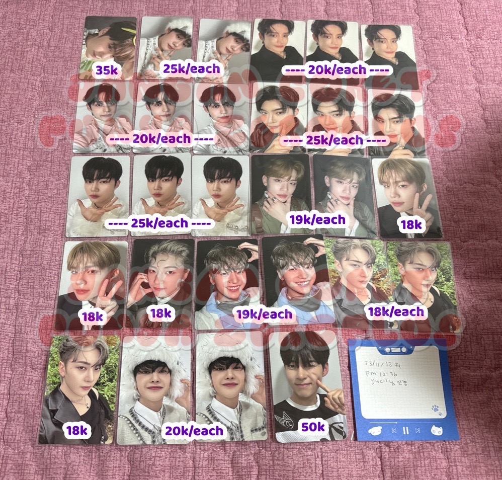 zeroplusGO's tweet photo. WAR WTS PHOTOCARD ZB1

🌹 Ready kr, harga bersih ina
🌹 Sudah fix dapat
🌹 GO DOM jambi dan jaksel
🌹 War 14 NOV 19:00 WIB

Tag gyuvin jiwoong gunwook taerae mattew the 2nd mini album melting point fairytale mystery loyalty ver. digipack https://t.co/LJDZEgRY2R