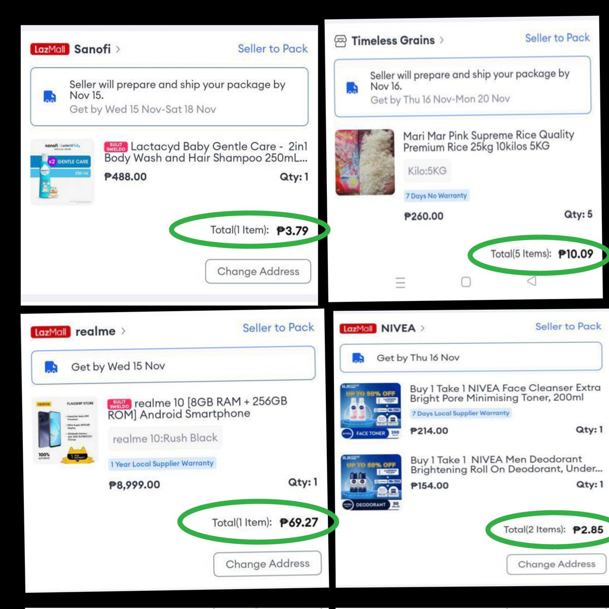 Maraming salamat po @LazadaPH  sa pagtupad ng aking matagal na hiling 🙏🏻😭. Ang akala ko di ko na mabibili at nasa wishlist nalang ay ito na. 😭😭 Muli maraming salamat po 🙏🏻🙏🏻🙏💙. Thank you 11.11. 🙏💙

#LazadaBiggestSale #LazadaPH1111 #LazadaPH