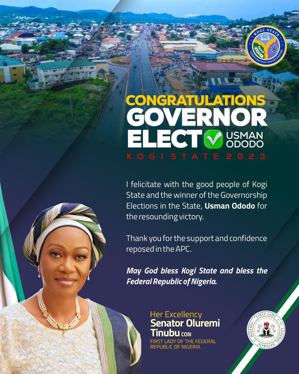 Alhaji Ahmed Usman Ododo tweet media