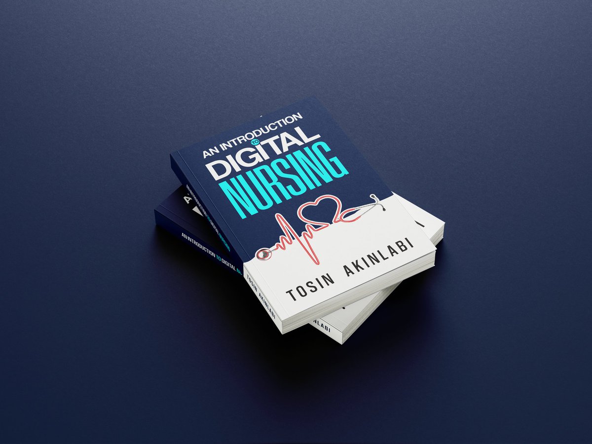 TosinAkinlabi1's tweet photo. I have been working on this book for a long time. I am pleased to announce that the book is scheduled to be released on the 28th of November, 2023.
You can pre-order the Kindle edition NOW - https://t.co/Pcak1KFoWP

#AIDN
#digitalnursing 
#digitalhealth https://t.co/vat6rlgpZ2