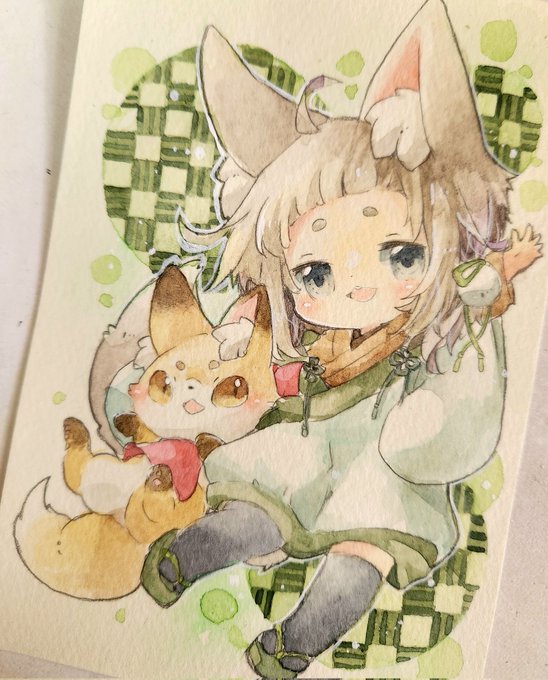 「brown hair fox」 illustration images(Latest)