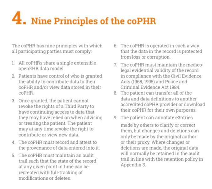 A Co-produced personal health record (CoPHR).

The next generation approach to the EPR/EMR/EHR encompassing health and social care within an integrated care system.

#openEHR #patientcentred #decentralized #HealthTech #healthIT 

apperta.org/coPHR/