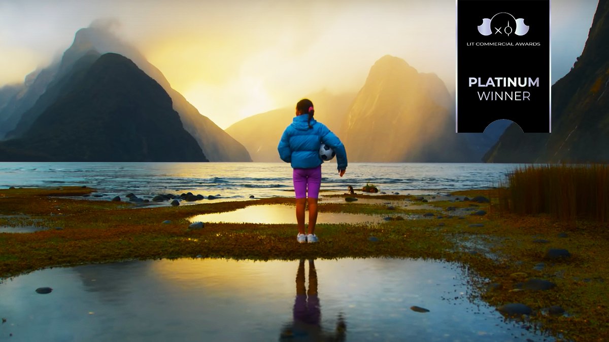 𝟐𝟎𝟐𝟑 𝐏𝐥𝐚𝐭𝐢𝐧𝐮𝐦 𝐖𝐢𝐧𝐧𝐞𝐫 🎥

Journey To The Beautiful Game in New Zealand by Beautiful Destinations

Winner's Page: tinyurl.com/4h4xj8dw 
Visit us Today: litentertainmentawards.com

#LITAwards #LITEntertainmentAwards #creativeawards #advertisingawards #videoawards