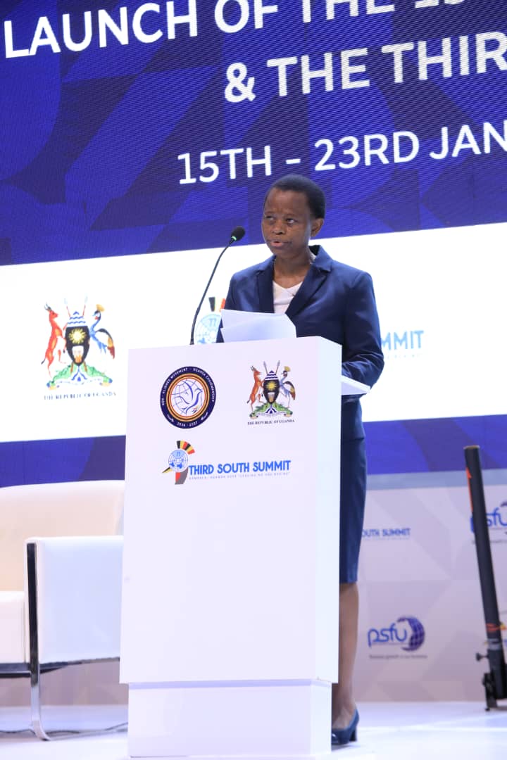 HasonMutunzi's tweet photo. Media Launch of the 19th Non-Alligned Movement (NAM) and The Third South Summit taking place at Serena Hotel Munyonyo
Head of Public Service Ms. Lucy Nakyobe and other Permanent Secretaries are present
#cmg #cmgnewsdesk #thenewlightpaper https://t.co/j2n9s5Asnj
