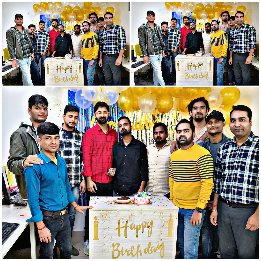 logiclump_tech's tweet image. Birthday celebration at office on our founder&apos;s birthday day
Happy birthday sir
#birthday #celebration #happybirthday #officeparty🎉