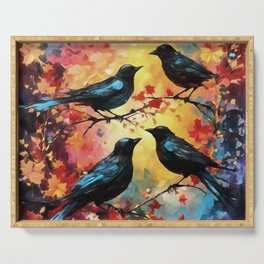 TaicheTees's tweet photo. Four Calling Birds #Throw #Pillow #Society6 #taiche #twelvedaysofchristmas #acrylicpainting #christmasdecor #holidayseason #days #holidaycheer #christianity #gospels #evangelists #thefourth #blackbird #callingbirds https://t.co/yuQHPrXURM https://t.co/s6oOGm31lR