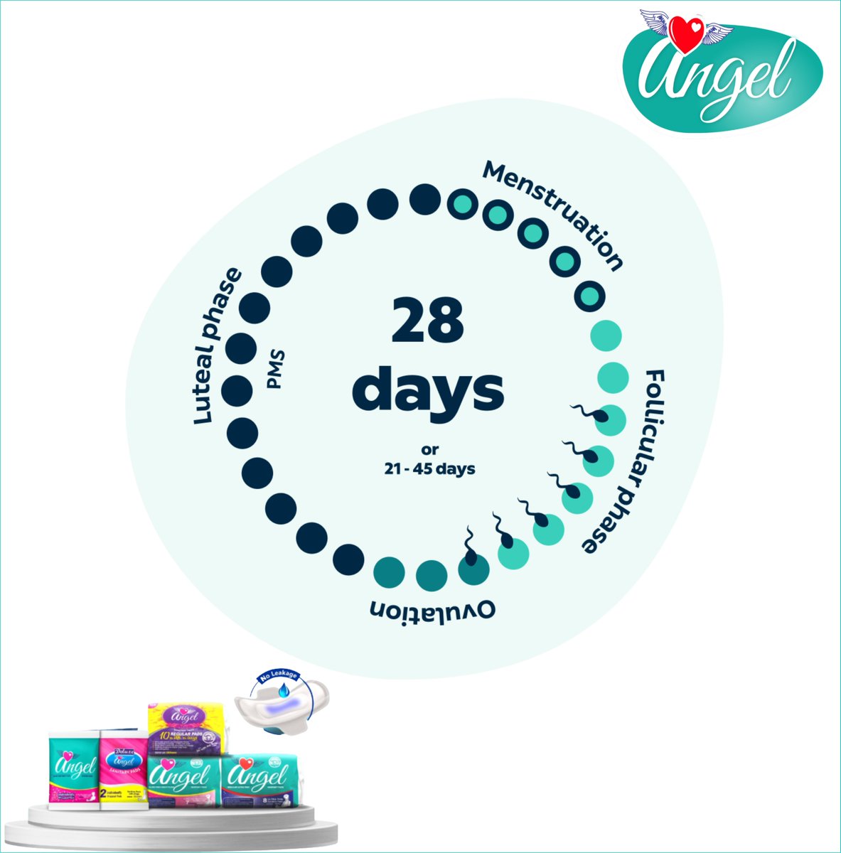 angel_sanitary's tweet photo. 🌸 Happy Tuesday, Angel Tribe! 🌸 Dive into the magic of your 28-day cycle with Angel Sanitary Pads! 💖✨
#CycleAwareness #SelfLove #OvulationMagic #FertilityJourney #LutealLove #AngelCare #AngelFertility #TuesdayThoughts #FertilityAwareness #AngelSanitaryPad #CycleAwareness https://t.co/IHfxqmyMZo