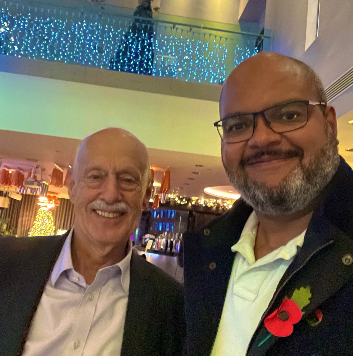 What a true honour it was to spend the evening with this gentlemen ahead of #NHSP23

Looking forward to what the next 2 days will bring!