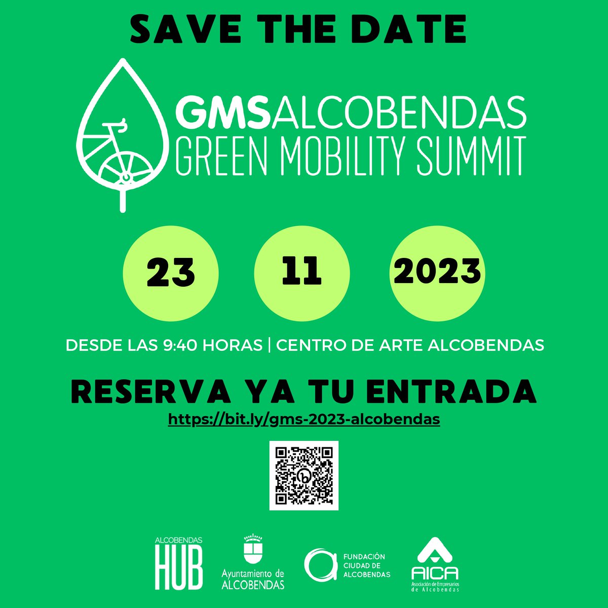 ♻️🚙 ¡No te pierdas el próximo encuentro de movilidad verde y sostenible en #Alcobendas de #empresas y #startups del sector de la #movilidad y la #automoción y administraciones públicas!
🤝 Un evento para  compartir experiencias y trabajo en equipo