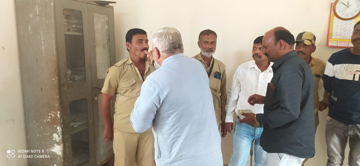 DCHIMMATNAGAR's tweet photo. Hon. MLA sir visited Khedbhrama Depot and sweet Box Distributed to drivers and conductors on duty to employees working away from home and all employees Gsrtc Good bless wishes.
@sanghaviharsh 
@CMOGuj 
@OfficialGsrtc https://t.co/A57p8kzsT3