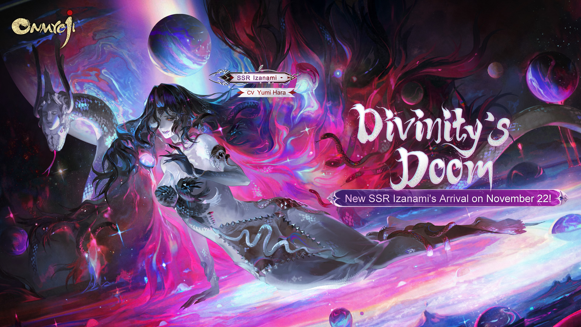 Onmyoji's New SSR Izanami Arrives with the Divinity's Doom Event!