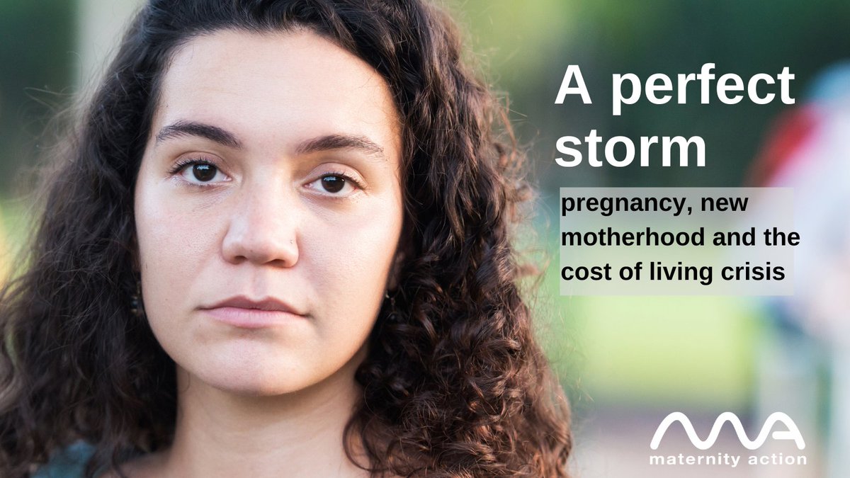 Low rates of maternity pay &amp; benefits are affecting the health of pregnant women, new mothers &amp; their babies. 

🔎Read our NEW REPORT launched today ‘A Perfect Storm’ here maternityaction.org.uk/a-perfect-storm #AllMothers