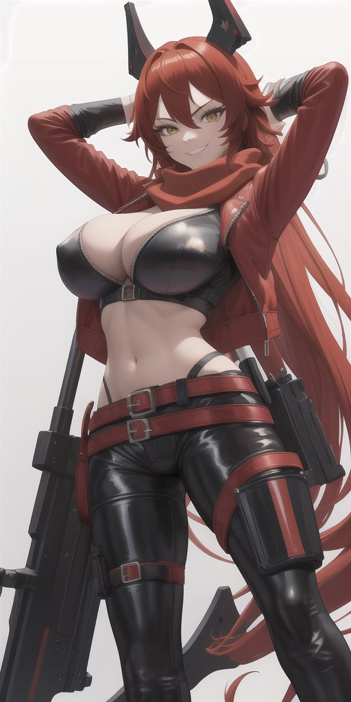 weights20's tweet image. Red Hood
#NIKKE
#AIart