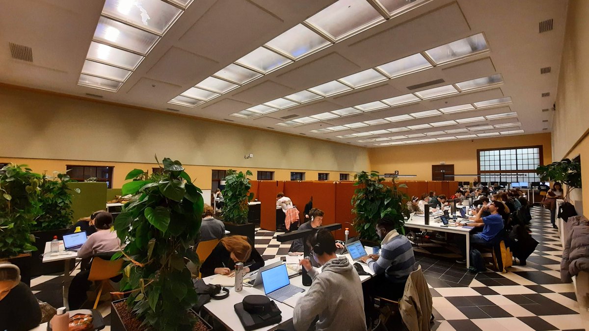 De vernieuwing van Silent Study 2 is sinds gisteren -met het plaatsen van extra groen als finishing touch-volledig afgerond. Ook de komende jaren kan ons aanbod van gedifferentieerde werkplekken hopelijk de productiviteit van onze bezoekers elke dag voeden 🪴